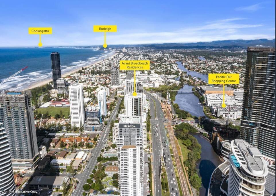 Broadbeach Stunner Modern And Central Gold Coast Luaran gambar